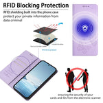 Strong Magnetic Dual Butterfly RFID Vegan Leather Phone Case, For iPhone 14 Pro Max, For iPhone 13 Pro Max, For iPhone 13 Pro, For iPhone 12 / 12 Pro