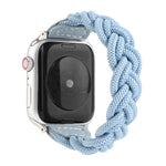 Elastic Woven Watchband For Apple Watch Series 6 & SE & 5 & 4 44mm / 3 & 2 & 1 42mm, 120mm, 130mm, 150mm
