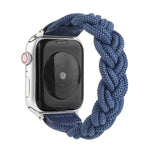 Elastic Woven Watchband For Apple Watch Series 6 & SE & 5 & 4 44mm / 3 & 2 & 1 42mm, 160mm