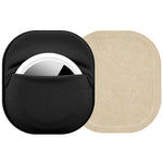 XDcase Elastic Fabric Back-adhesive Card Design Protective Case, For AirTag 2nd Gen / 1st Gen