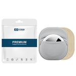 XDcase Elastic Fabric Back-adhesive Card Design Protective Case, For AirTag 2nd Gen / 1st Gen