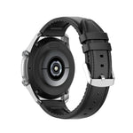 22mm Silicone Leather Replacement Strap Watchband for Samsung Galaxy Watch 3 45mm, For Samsung Galaxy Watch 3 45mm