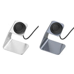 For Samsung R800 / Galaxy Watch Universal Aluminum Alloy Magnetic Charger Holder with Chip Protection, Support Fast Charging, For Samsung R800