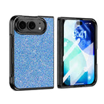 Flash Diamond Integrated Film Phone Case, For iPhone Duo