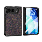 Flash Diamond Integrated Film Phone Case, For iPhone Duo