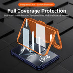 GKK Integrated Ultra-thin PC Full Coverage Phone Case with Ring Holder, For iPhone Duo