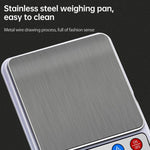 MH-555 6Kg x 0.1g High Accuracy Digital Electronic Portable Kitchen Scale Balance Device with 2.2 inch LCD Screen, 6000g/0.1g