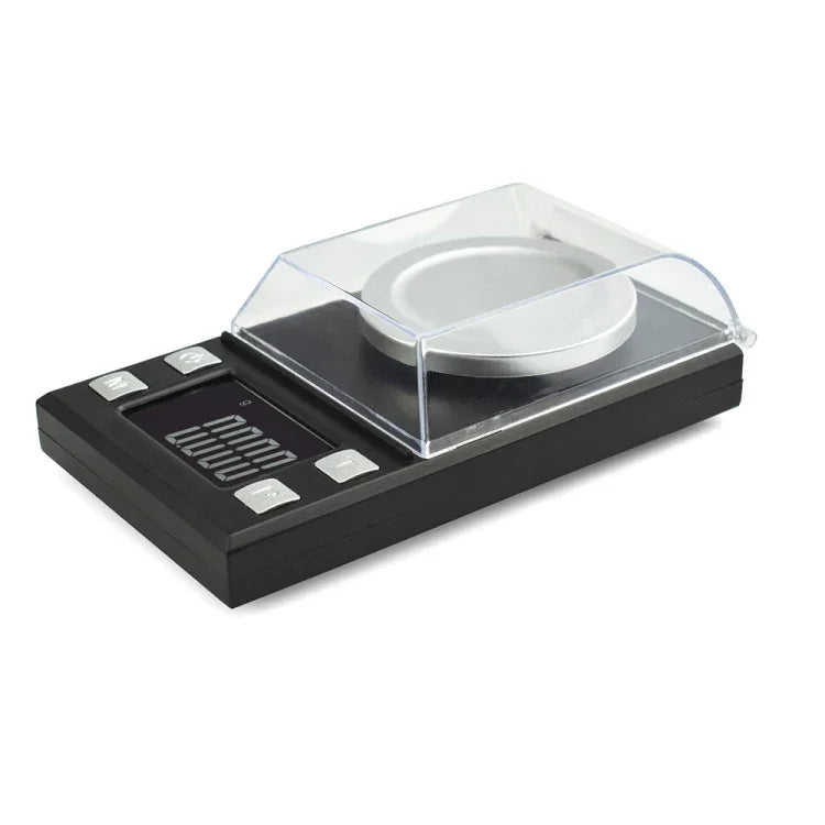 MH-8028 100g x 0.001g High Accuracy Digital Electronic Portable Jewelry Diamond Gem Carat Lab Weight Scale Balance Device with 1.6 inch LCD Screen, 100g/0.001g