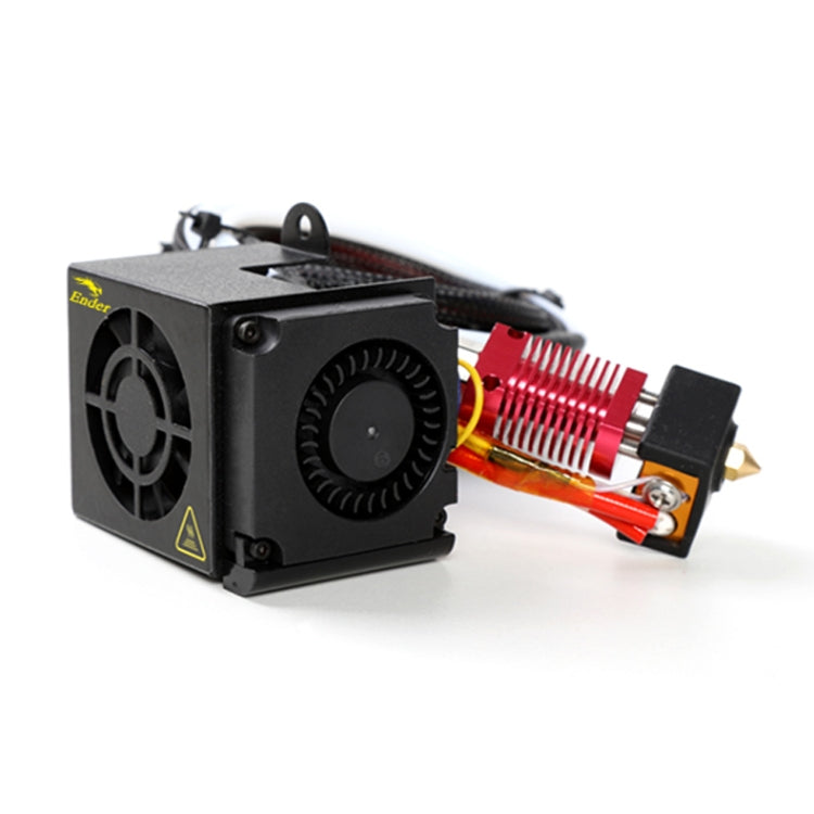 Creality 24V 40W Extruder Full Nozzle Hot End Kit with Nozzle Extruder+Cooling Fan+Shell for Ender-3 3D Printer