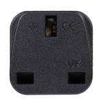Portable UK to US & Mexico Three-pin Plug Socket Power Adapter, UK to US