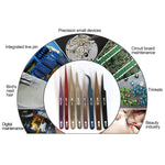 BEST BST-10C  Extra Fine Point Color Eyebrow Tweezer, BST-10C