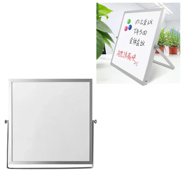 Portable Magnetic Desktop Small Whiteboard Message Writing Board, Size: 25cm x 25cm, 25cm x 25cm