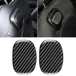 Car Seat Back Handle Carbon Fiber Decorative Sticker for BMW Mini Cooper F55 / F56, For BMW Mini Cooper JCW One F56