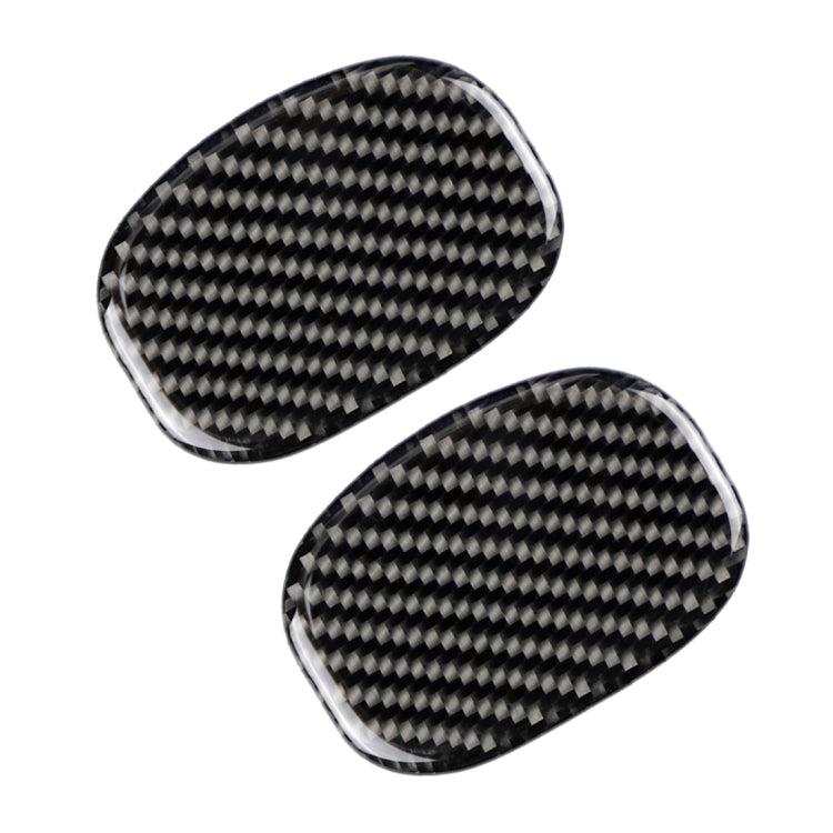 Car Seat Back Handle Carbon Fiber Decorative Sticker for BMW Mini Cooper F55 / F56, For BMW Mini Cooper JCW One F56