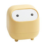 Desktop Trash Can Mini Dual-layer Push Trash Bin