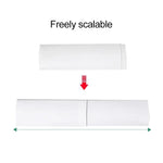 Bedroom Wall-Mounted Baby Universal Anti-Straight Blowing Air Conditioning Windshield Wind Deflector Shroud, Glossy Surface Version, Glossy Surface Version