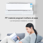 Bedroom Wall-Mounted Baby Universal Anti-Straight Blowing Air Conditioning Windshield Wind Deflector Shroud, Glossy Surface Version, Glossy Surface Version