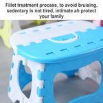 Outdoor Portable Sitting Plastic Folding Stool Fishing Useful Stool, Random Color Delivery, 1751