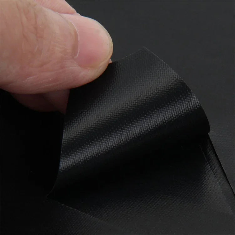 4 PCS Gas Furnace Surface Ultra-thin Fibre Material Thickened Stovetop Protective Cleaning Pad, Size: 27*27 cm (Black), 4 PCS