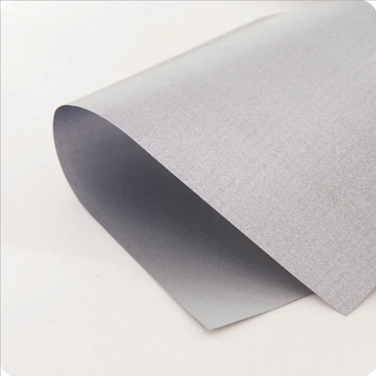 Gas Furnace Surface Ultra-thin Fibre Material Stovetop Protective Cleaning Pad, Size: 27*27cm, 0.12mm (Silver), 0.12mm