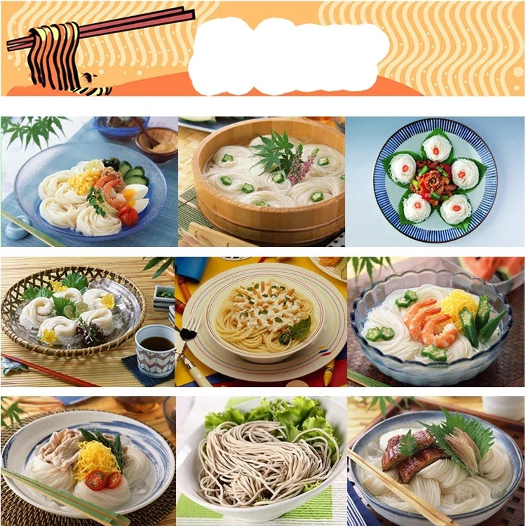 Household Stainless Steel Manual Pasta Machine Hand Pressure Noodle Machine Noodle Maker with 5 Models, Pressure Noodle Maker