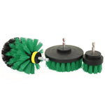 3 PCS Bathroom Kitchen Cleaning Brushes Kit for Electric Drill, 3 in 1 (Red), 3 in 1 (Yellow), 3 in 1 (Green), 3 in 1 (Blue)