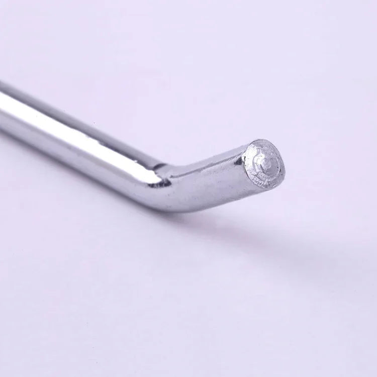 10pcs 3.5mm Supermarket Iron Grid Shelf Hook, Length: 25cm, 3.5mm  25cm