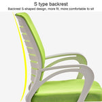 9050 Computer Chair Office Chair Home Back Chair Comfortable Black Frame Simple Desk Chair, Upgrade Black Frame(Black), Upgrade Black Frame(Orange), Upgrade Black Frame(Green), Upgrade Black Frame(Blue), Upgrade Black Frame(Purple)                     ...