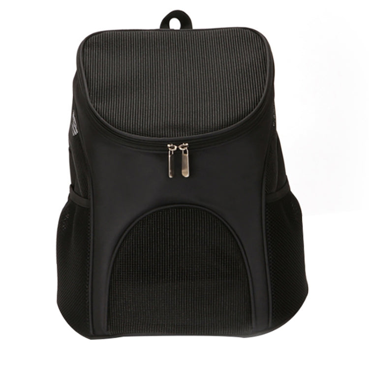Portable Folding Nylon Breathable Pet Carrier Backpack, Size: 45 x 36 x 31cm, Size: 45 x 36 x 31cm Black, Size: 45 x 36 x 31cm Coffee, Size: 45 x 36 x 31cm Blue, Size: 45 x 36 x 31cm Red
