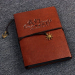 DIY Creativity Loose-leaf Type Retro Imitation Leather Lashing Children Growth Memorial Photo Album, Lashing