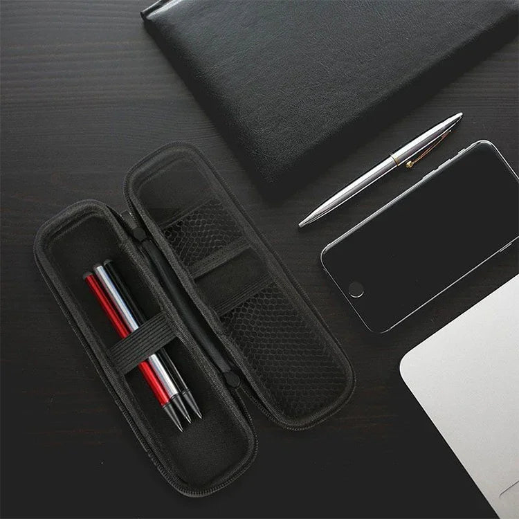Multi-function Stationery Earphone Data Cable Storage Box Protective Bag, Data Cable Storage Box