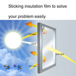 UV Reflective One Way Privacy Decoration Glass Window Film Sticker, Width: 110cm, Length: 1m, Width: 110cm