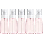 10 PCS Portable Refillable Plastic Fine Mist Perfume Spray Bottle Transparent Empty Spray Sprayer Bottle, 100ml, 100ml