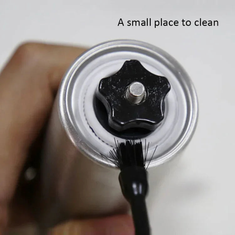 Coffee Machine Cleaning Brush Tool with Measure Scoop Spoon, Coffee Machine Cleaning Tool