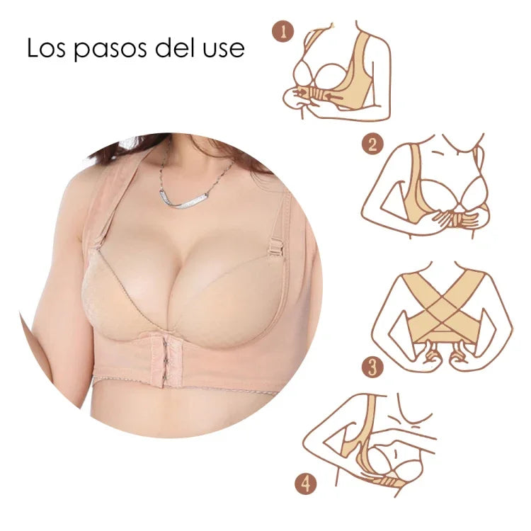 Women Ultrathin Kyphosis Correction Shoulder Support Tight-fitting Orthopedic Belt, Size:S, S