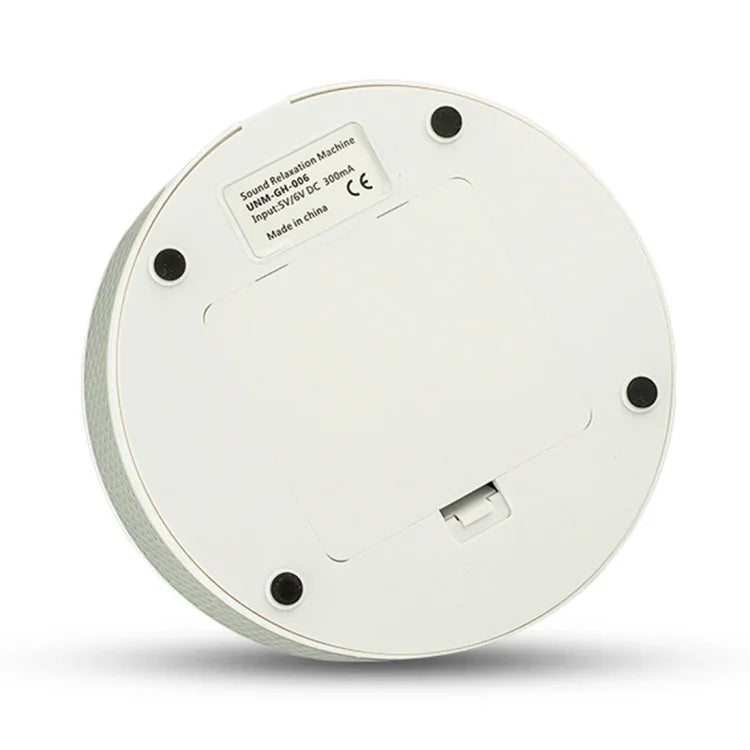 White Noise Machine Sleep Aid Device Improves Sleeping with Nine Timed Music, UNM-GH-006