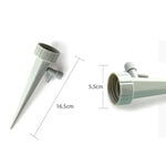 FR-258 40pcs 4/7mm Capillary Transparent Curved Drop Arrow Gardening Micro-Spray Irrigation Arrow, 12 PCS