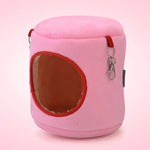 Flannel Cylinder Pet House Warm Hamster Hammock Hanging Bed Small Pets Nest, M, Size:10*12*12cm, Size:10*12*12cm
