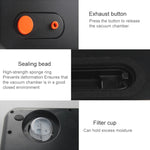 Household Commercial Food Vacuum Plastic Packaging Machine Sealer Closer Machine, Chinese Plug, Food Chinese Plug (Black), Food Chinese Plug (White)