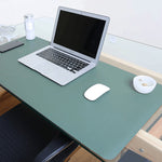 Multifunction Business Double Sided PU Leather Mouse Pad Keyboard Pad Table Mat Computer Desk Mat, Size: 80 x 40cm