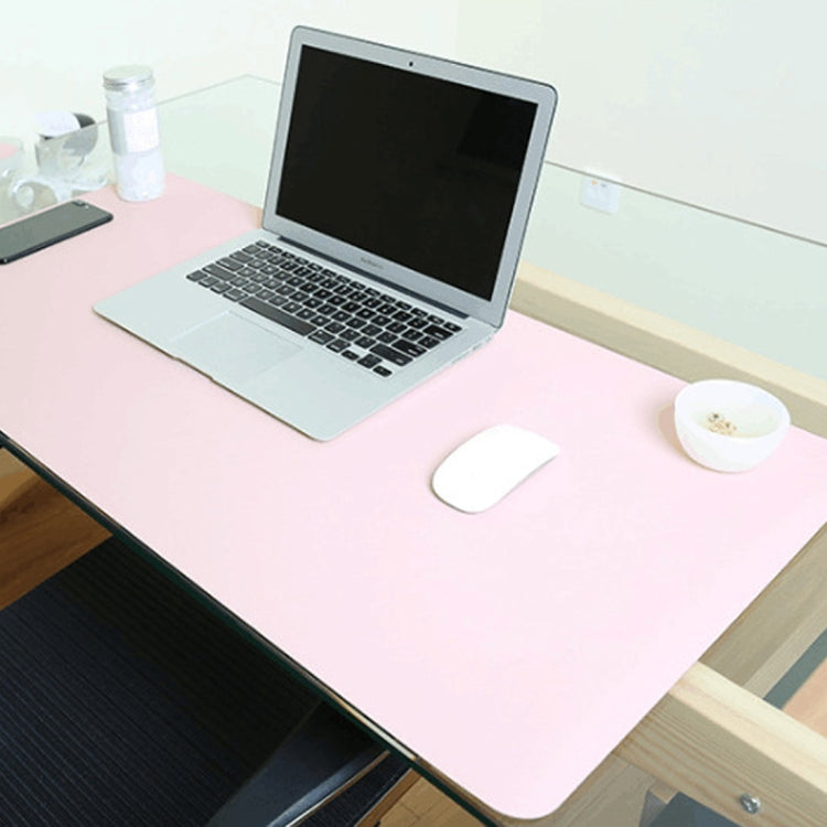 Multifunction Business Double Sided PU Leather Mouse Pad Keyboard Pad Table Mat Computer Desk Mat, Size: 120 x 60cm, Size: 120 x 60cm(Silver Grey), Size: 120 x 60cm(Black Red), Size: 120 x 60cm, Size: 120 x 60cm(Green + Silver)                         ...