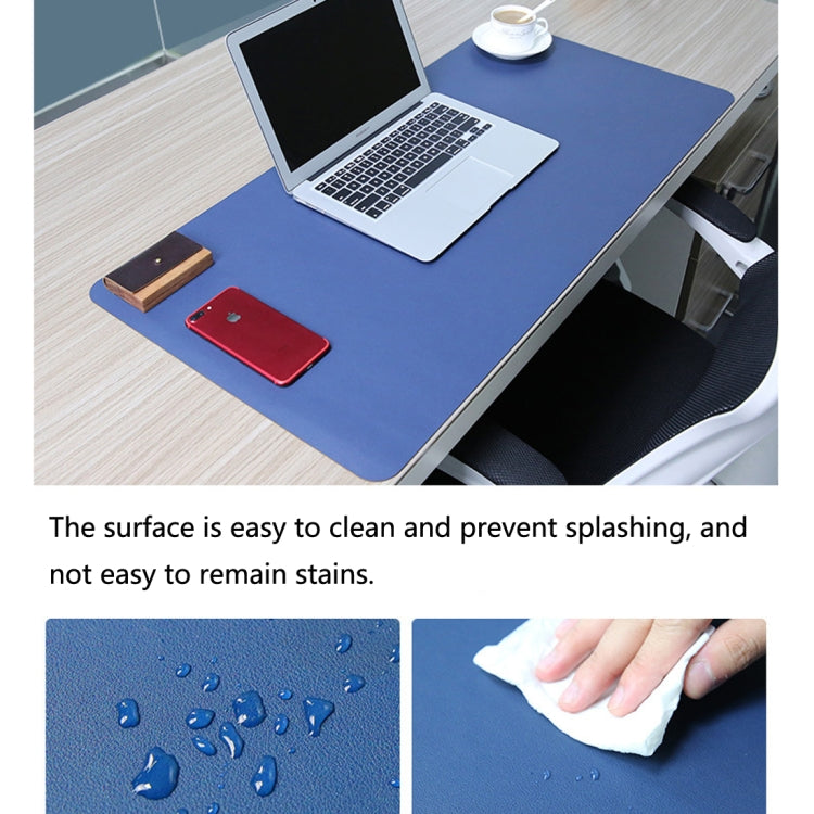Multifunction Business PU Leather Mouse Pad Keyboard Pad Table Mat Computer Desk Mat, Size: 60 x 30cm, Size: 60 x 30cm(Green), Size: 60 x 30cm(Sapphire Blue), Size: 60 x 30cm(Baby Blue), Size: 60 x 30cm(Apricot), Size: 60 x 30cm(Black)                 ...