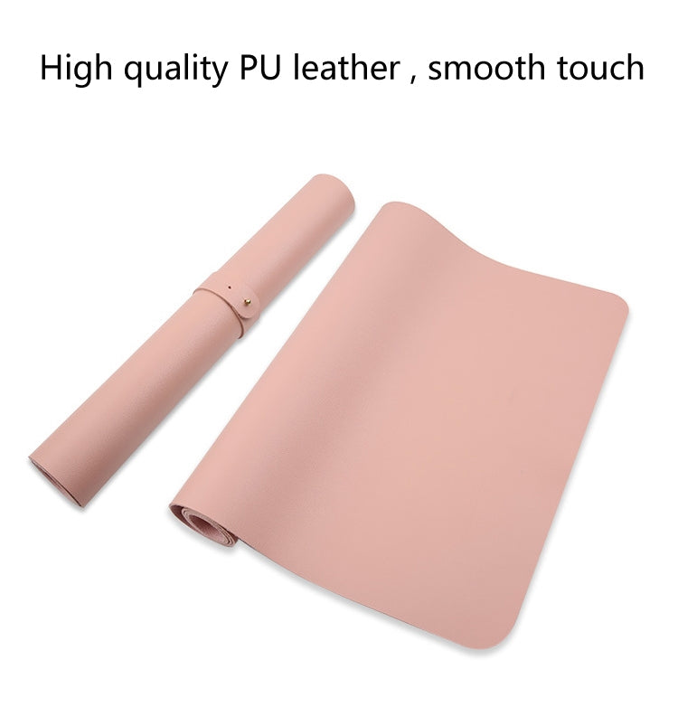 Multifunction Business PU Leather Mouse Pad Keyboard Pad Table Mat Computer Desk Mat, Size: 120 x 60cm, Size: 120 x 60cm(Black), Size: 120 x 60cm(Pink), Size: 120 x 60cm(Green), Size: 120 x 60cm(Sapphire Blue), Size: 120 x 60cm(Baby Blue)
