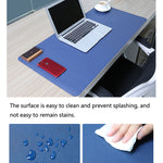 Multifunction Business PU Leather Mouse Pad Keyboard Pad Table Mat Computer Desk Mat, Size: 120 x 60cm, Size: 120 x 60cm(Black), Size: 120 x 60cm(Pink), Size: 120 x 60cm(Green), Size: 120 x 60cm(Sapphire Blue), Size: 120 x 60cm(Baby Blue)