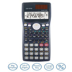OSALO OS-991MS 10+2 Digits Double Line Display Multi-functional Student Function Scientific Calculator Solar Energy Dual Power Calculator, OS-991MS
