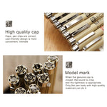 2 PCS Archival Pigment Ink Drawing Fineliner Pens Nib Manga Micron Pen, 0.5mm, 0.25mm, 0.3mm, 0.35mm, 0.45mm
