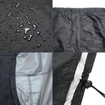 Outdoor Anti-UV Waterproof Dust-proof 210D Oxford Cloth BBQ Square Protective Bag Charcoal Barbeque Grill Cover, Size: 170x61x117cm, Size: 170x61x117cm