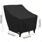 Outdoor Waterproof Dust-proof Oxford Cloth Folding Table Chairs Protective Bag Furniture Set Cover, Size: 102x79x70cm, Size: 102x79x70cm