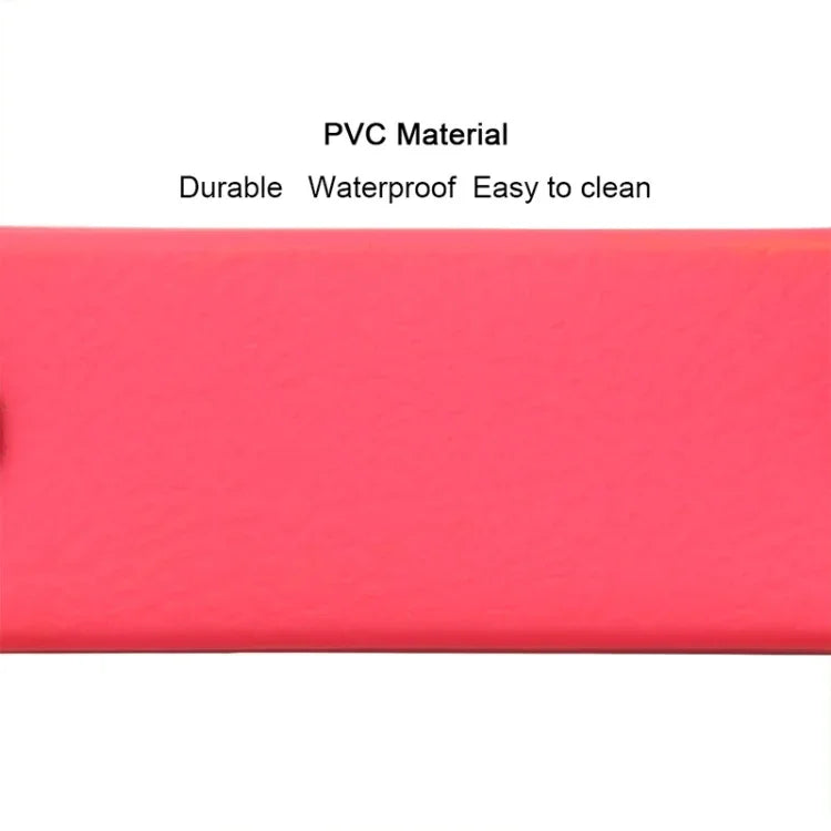 TPU Material Pet Dogs 2 in 1 Tangle-free Traction Rope Double Pet Dog Walking Leash, Length: 25 cm, 2 in 1 (Red)