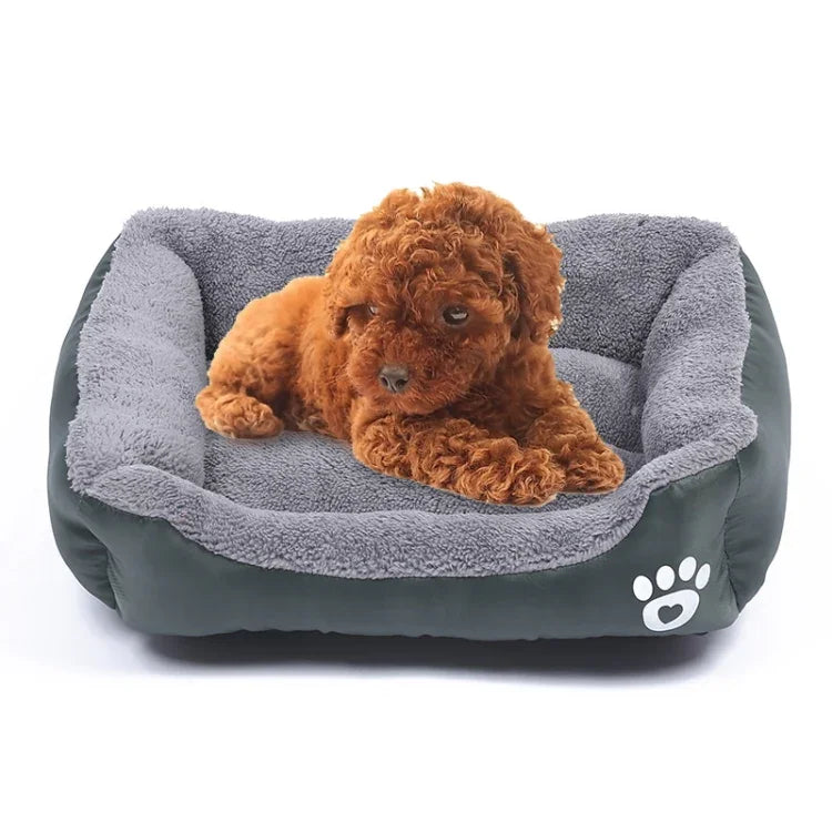 Candy Color Four Seasons Genuine Warm Pet Dog Kennel Mat Teddy Dog Mat, Size: XXL, 95×72×18cm, Size: XXL